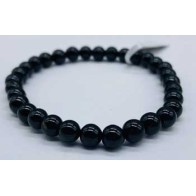 Pulsera de Anclaje de Tourmalina Negra 6mm