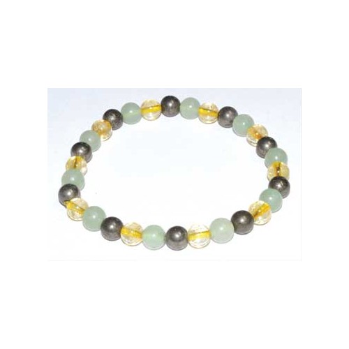 6mm Abundance Bracelet with Gemstones