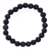 Pulsera de 8mm de Piedra Dorada Azul para Protección y Trabajo Energético