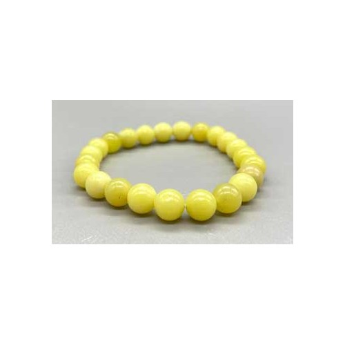 8mm Butter Jade Bracelet