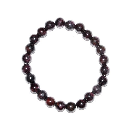 6-8mm Garnet Bracelet