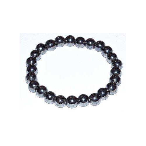 8mm Hematite Bracelet for Grounding