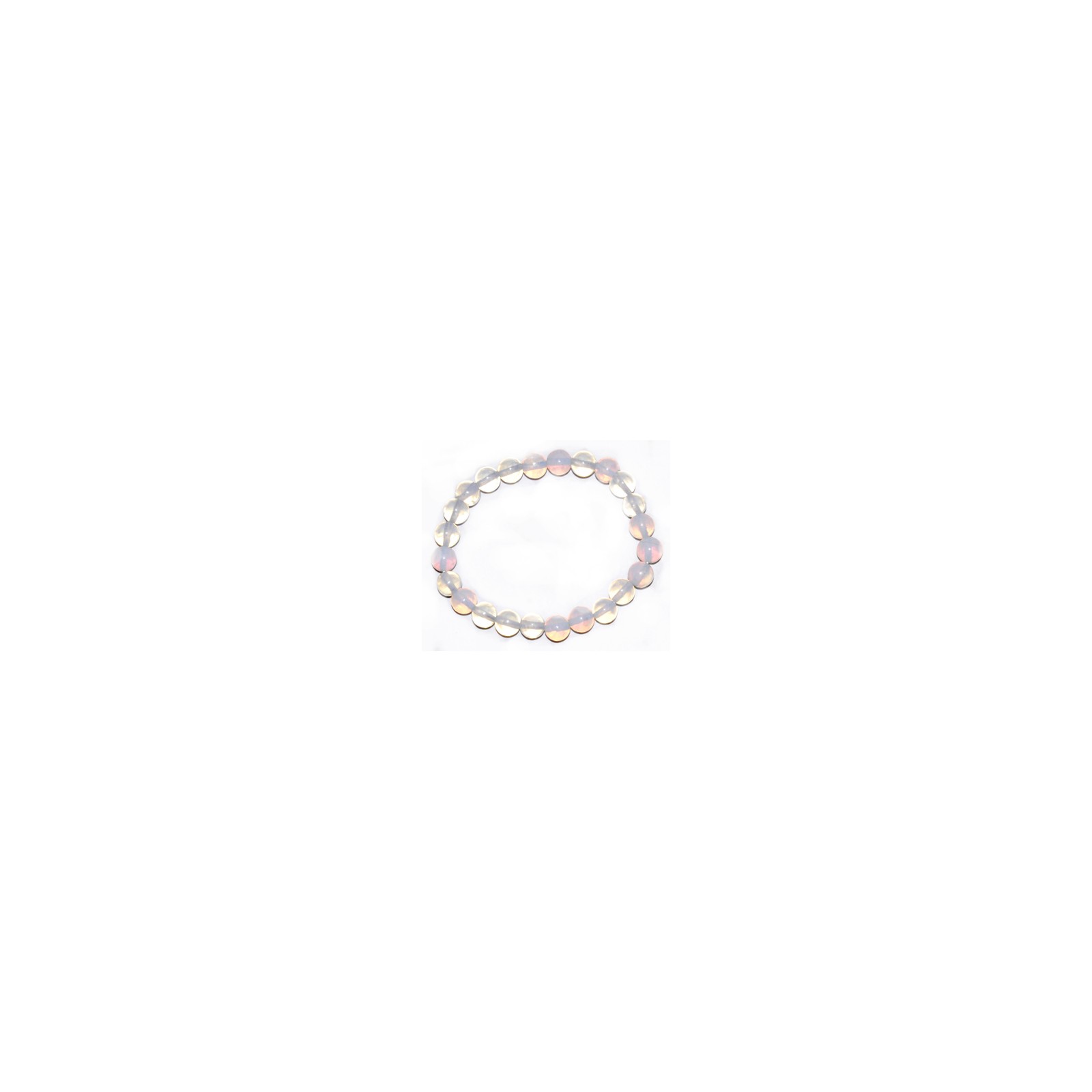 8mm Opalite Beaded Bracelet