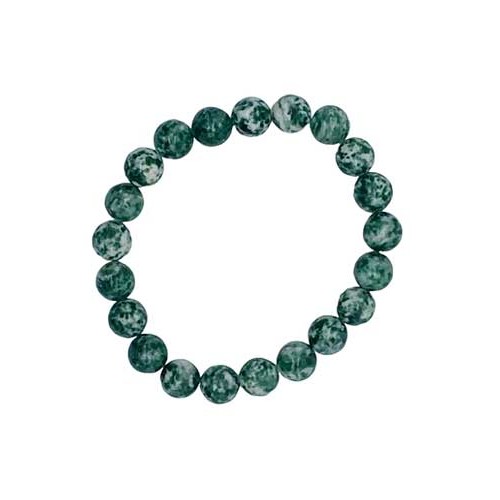 8mm Snake Dragon Jade Bracelet for Prosperity