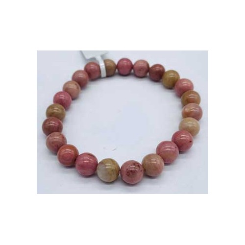 8mm Rhodonite Healing Bracelet