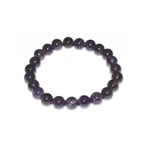 8mm Amethyst Healing Bracelet for Balance