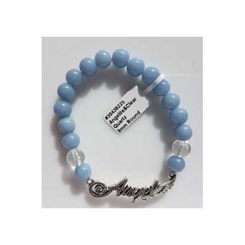 Angelite Quartz Bracelet