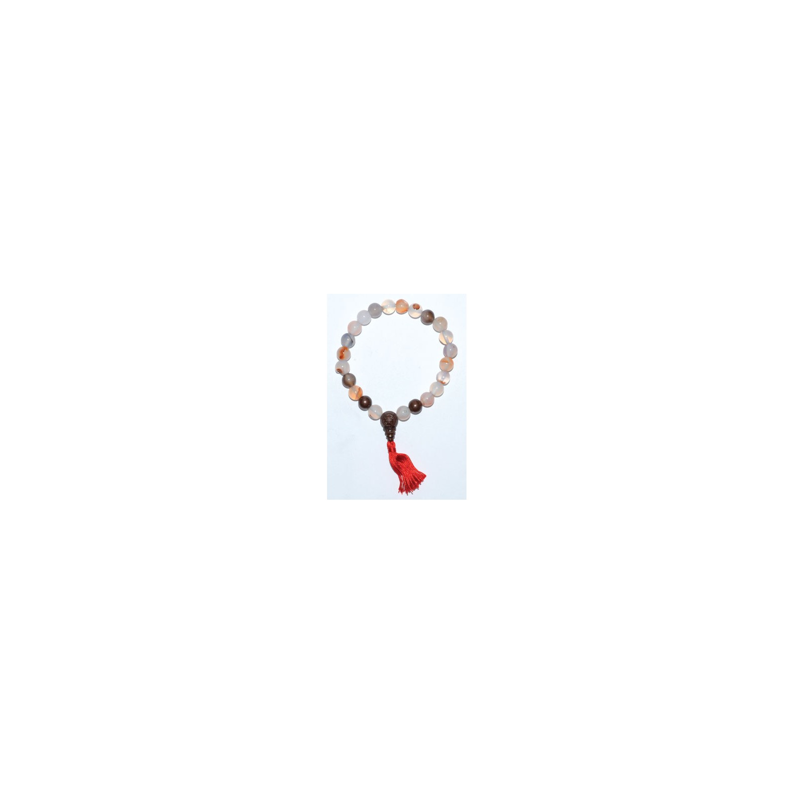 Dendric Agate Tassel Bracelet for Self-Confidence