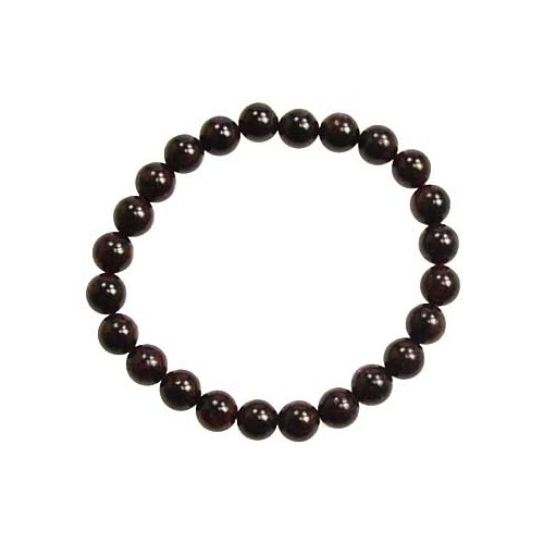 8mm Garnet Bracelet