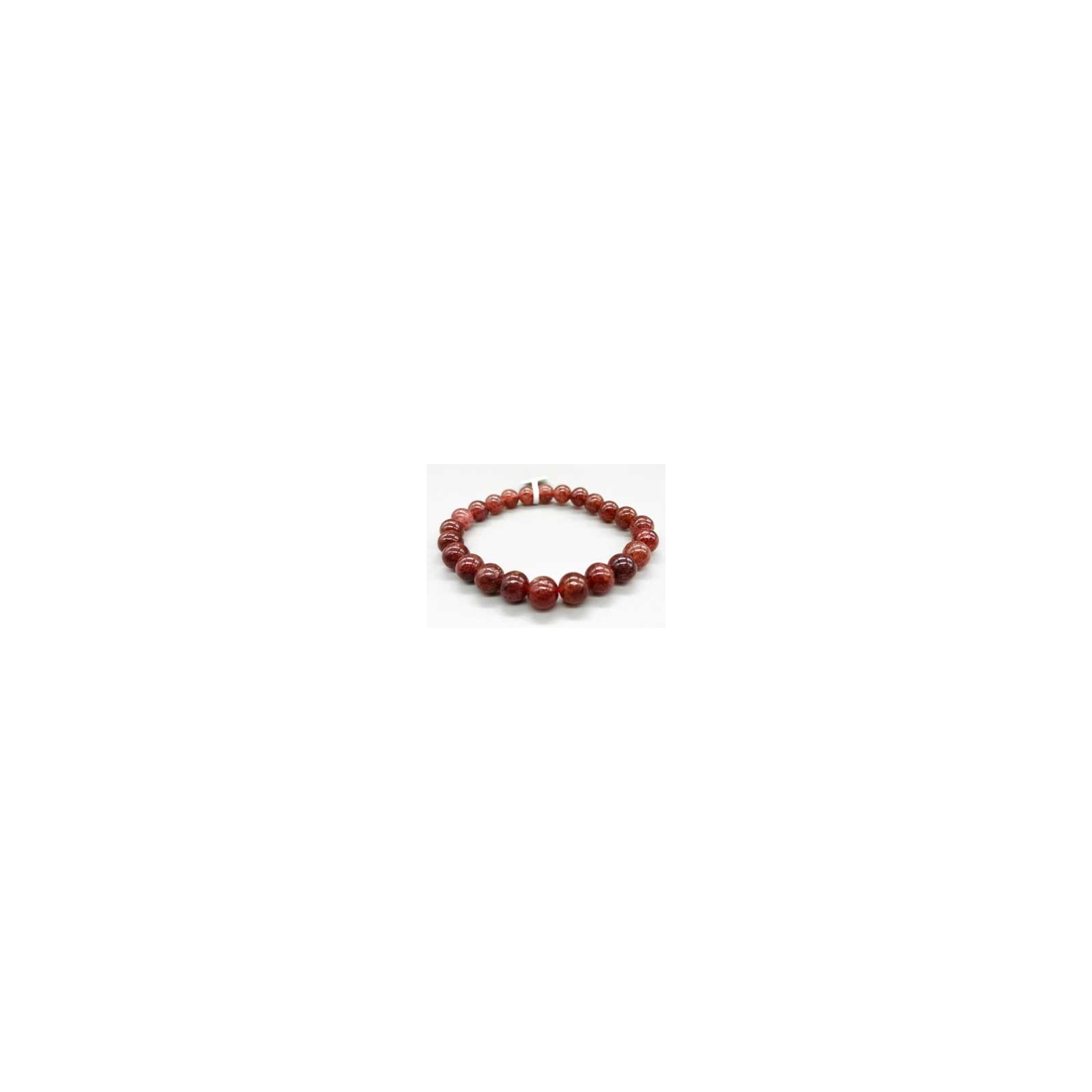 8mm Strawberry Quartz Bracelet