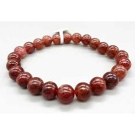 8mm Strawberry Quartz Bracelet