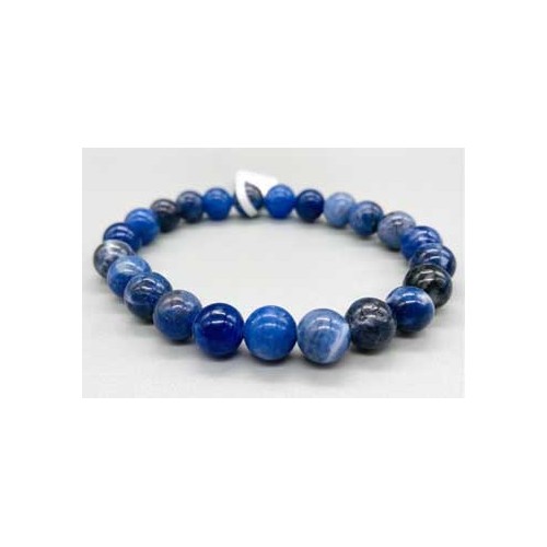 8mm Sodalite Healing Bracelet for Emotional Balance