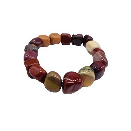 Mookaite Gemstone Bracelet - Energy and Grounding