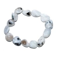 Pulsera de Piedra de Luna Arcoíris para Equilibrio