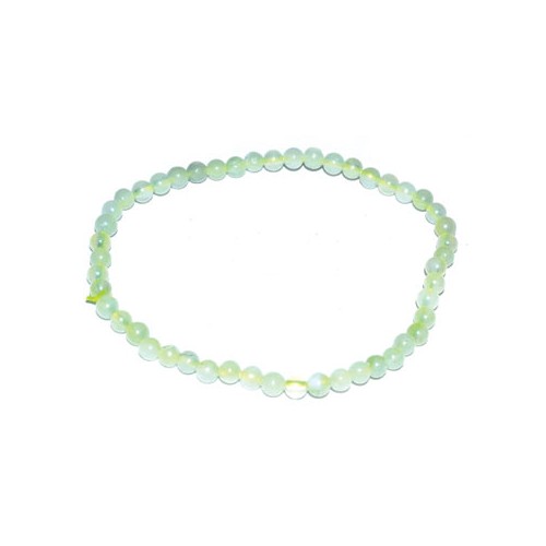 4mm Jade Chinese Stretch Bracelet for Wisdom