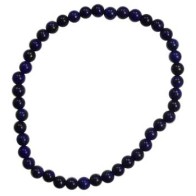 4mm Lapis Lazuli Bracelet for Wisdom and Vitality