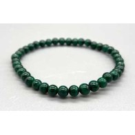 4mm Malachite Stretch Bracelet