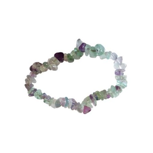 Fluorite Chip Bracelet for Everyday Wear