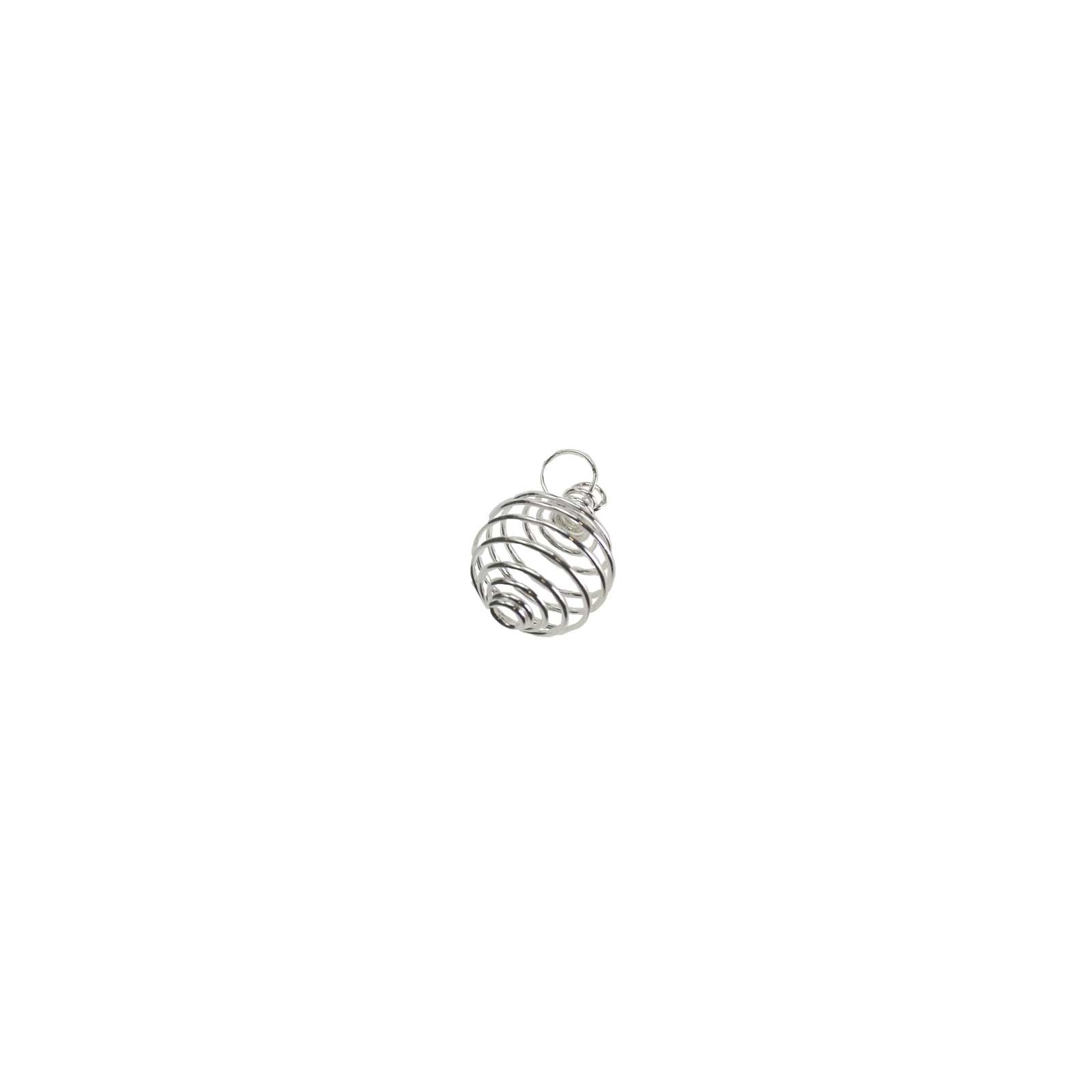 Silver Plated Coil Set of 24 for Charms