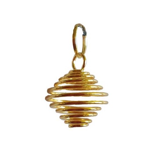 Set of 24 Gold Plated Coils for Charms