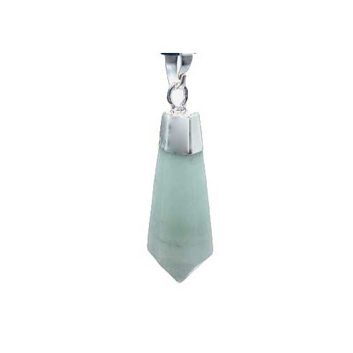 Amazonite Diamond Pendant for Healing and Style