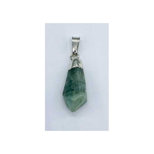 Polished Emerald Pendant for Meditation