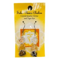 Solar Plexus Chakra Earrings for Confidence