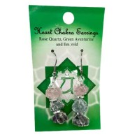 Heart Chakra Earrings for Spiritual Alignment