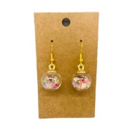 Colorful Ball Dangle Earrings for Women