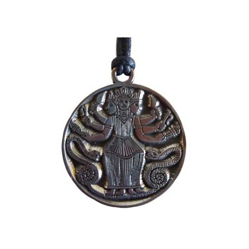 Hecate Pewter Amulet for Spiritual Guidance