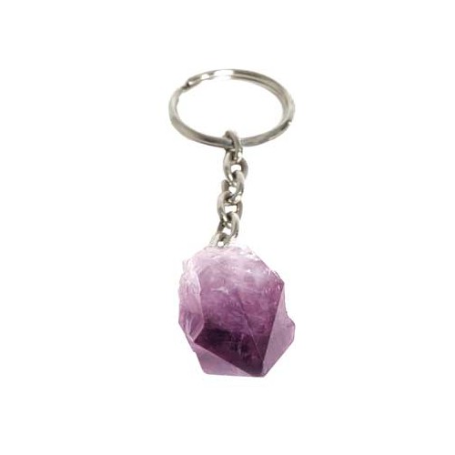 Amethyst Keychain