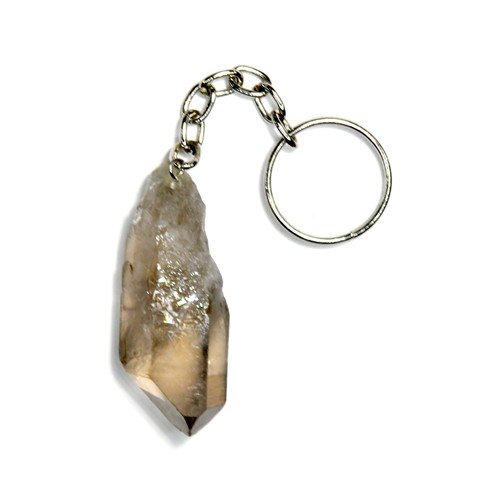 Smoky Quartz Keychain Calming Accessory