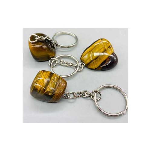 Tiger Eye Keychain for Protection