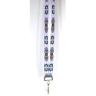 Handmade Beaded Lanyard for IDs