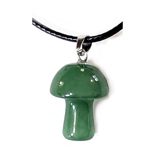 Prosperity Mushroom Necklace for Abundance