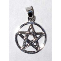 Sterling Silver Pentagram Pendant