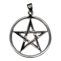 Sterling Silver Pentagram Necklace for Spiritual Protection