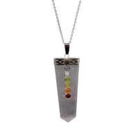 Selenite Chakra Necklace