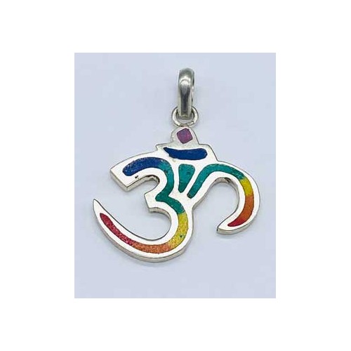 1 3/4" Om Pendant for Spiritual Connection