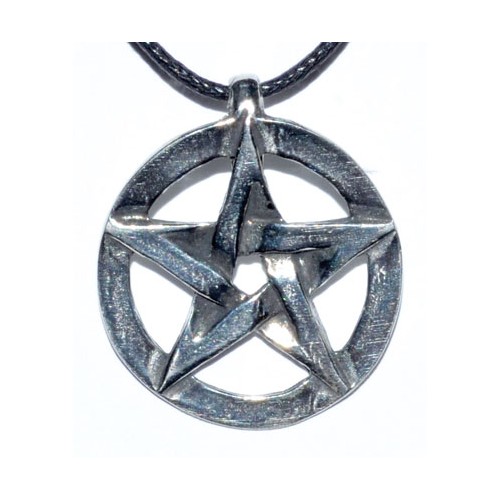 Pewter Pentacle Pendant