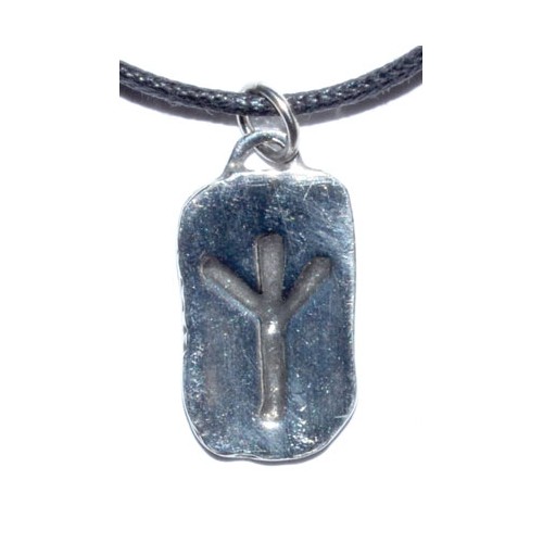 Protection Rune Pewter - Spiritual Talisman