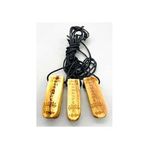 Namaste Palo Santo Pendants Set of 3