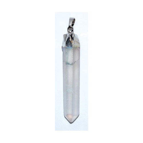 White Quartz Pendants Set of 3