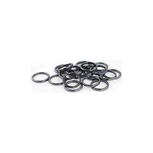 Set of 100 Hematite Rings for Balance