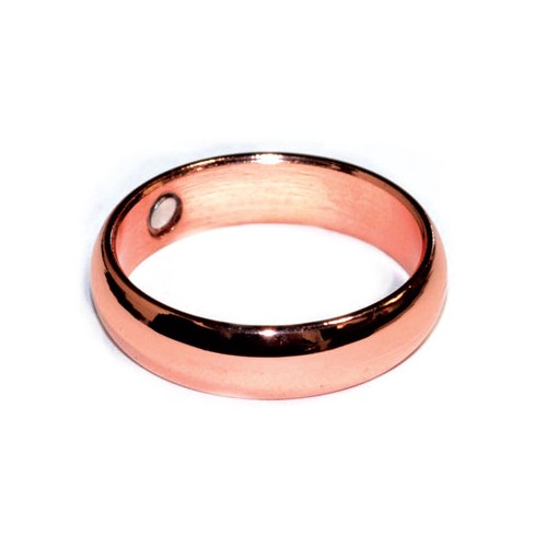 Copper Magnetic Solid Band Ring Size 12 for Health