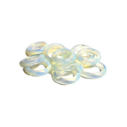 Set of 25 Opalite Rings Size 6-10