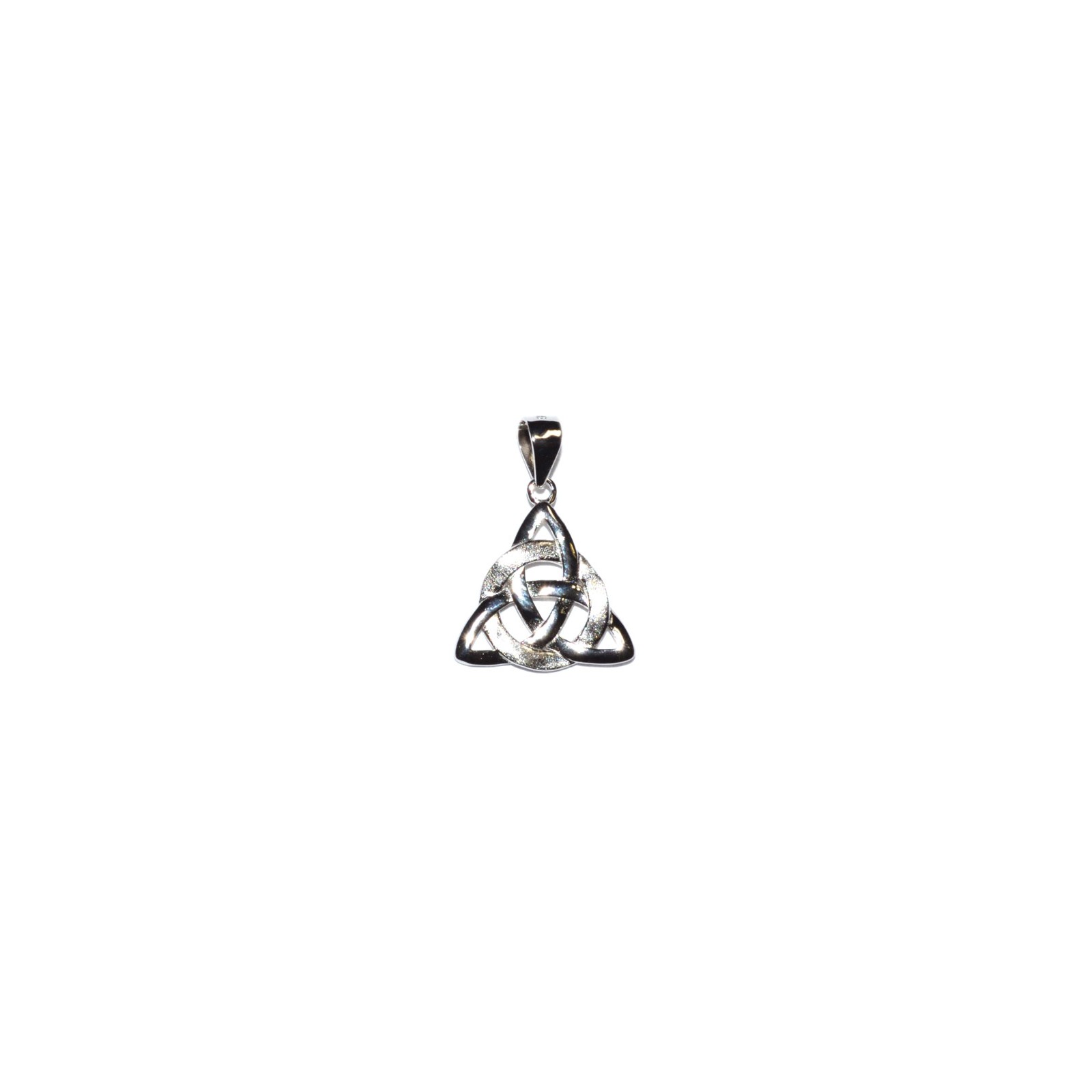 Triquetra Sterling Silver Pendant for Spiritual Symbolism