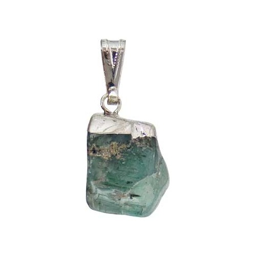 Aquamarine Tumbled Pendant for Energy