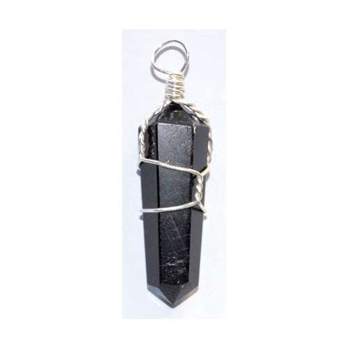 Black Tourmaline Wire Wrapped Points for Protection