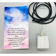 Selenite Necklace for Energy Clearing